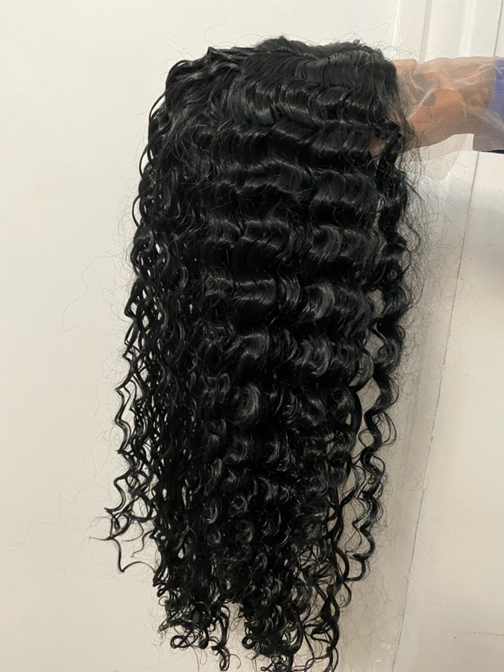 Natural Deep Wave Lace Frontal - Black